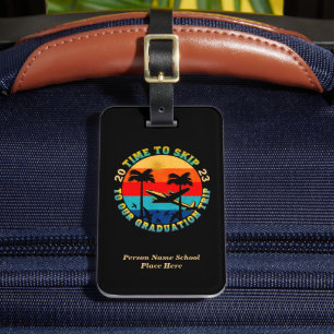 Grad Studenten, högre klass Resa 2023 Personalize Bagagebricka