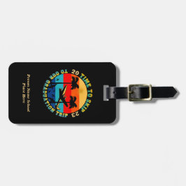 Grad Studenten, högre klass Resa 2023 Personalize Bagagebricka