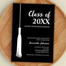 Grad Tassel Studenten i modern klass 2024