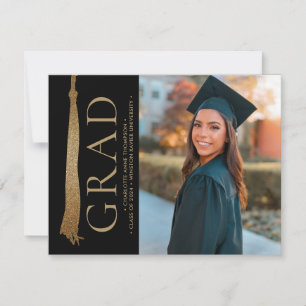 Grad Tassel Universiteten Student Anpassningsbar P Meddelande