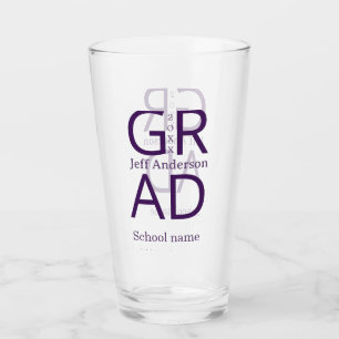 Grad typografi modern examen enkel minimal c glaskopp