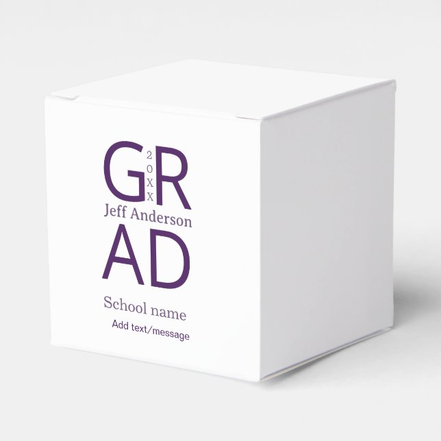 Grad typografi modern examen enkel minimal c presentaskar (Framsidan Sidan)