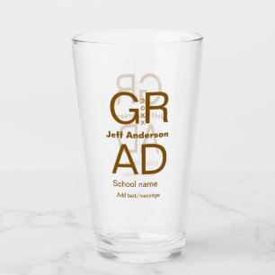 Grad-typografi modern studenten enkel minimal c glaskopp