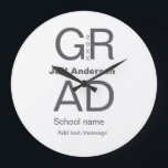 Grad-typografi modern studenten enkel minimal c stor klocka<br><div class="desc">utformning</div>
