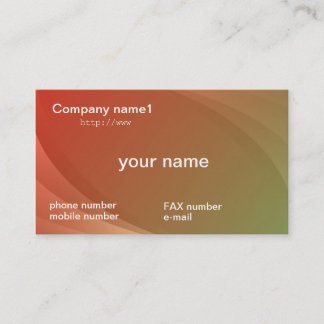 gradation business cards visitkort