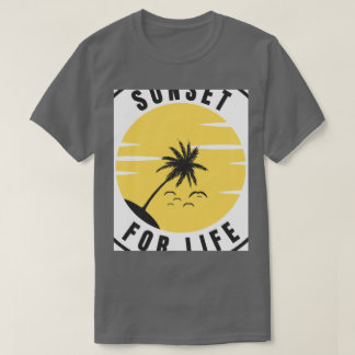 grädde Street Print Halv Ärmar Rayon Skjorta ; T Shirt