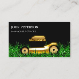  gräddskärningstjänster för gräsmatta Guld Visitkort