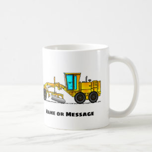 Grader Mugg, Construction Muggar, Transport Kaffemugg
