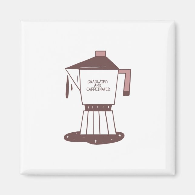 Graderad och koffeinfri magnet (Framsidan)