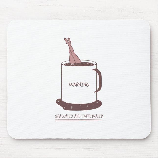 Graderad och koffeinfri musmatta (Framsidan)