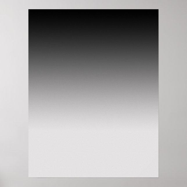 Graderad svart till Grått Poster för fotografi (Framsidan)