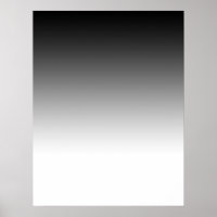 Graderad svart till vit Poster för fotografi