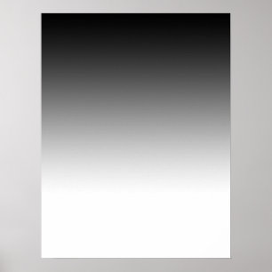 Graderad svart till vitaffischen för fotografi poster