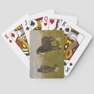 Graderande hästar (av Rosa Bonheur) Casinokort