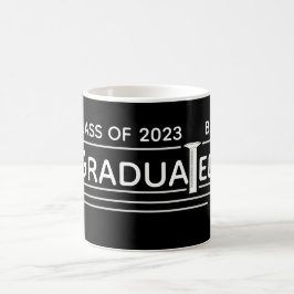 Graderat cylindermeddelande "Graduated" Anpassning Kaffemugg