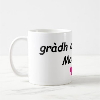 gràdh agus solas, Madeline (love and light) Kaffemugg