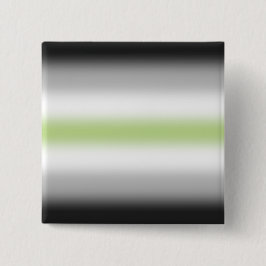 Gradient Agender Pride Flagga med Anpassat Namn Knapp