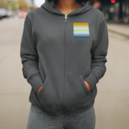 Gradient AroAce Agender Stolthet T Shirt