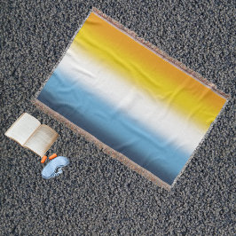 Gradient AroAce Pride Flagga – Färgrik AroAce Flag Filt