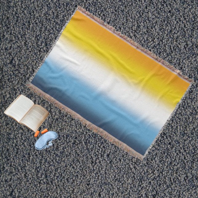 Gradient AroAce Pride Flagga – Färgrik AroAce Flag Filt (Skapare uppladdad)