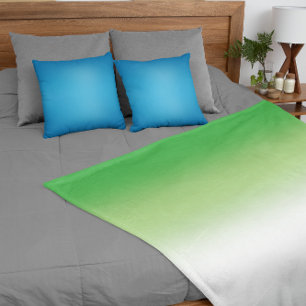 Gradient Aromantisk Flagga – Färgrik Aromantisk St Fleecefilt