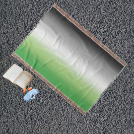Gradient Aromantiska Flaggan – Färgglad Aromantisk Filt