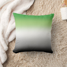 Gradient Aromantiska Flaggan – Färgglad Aromantisk Kudde
