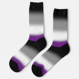 Gradient Asexuell Pride Flagga