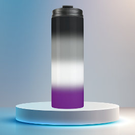 Gradient Asexuell Pride Flagga