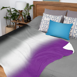 Gradient Asexuell Pride Flagga - Färgrik ACE Flagg