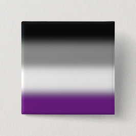 Gradient Asexuell Pride Flagga - Färgrik ACE Flagg Knapp