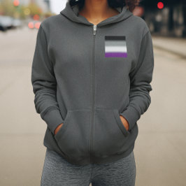 Gradient Asexuell Pride Flagga - Färgrik ACE Flagg T Shirt