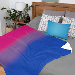 Gradient Bisexuell Pride Flagga – Färgrik Bi Flagg