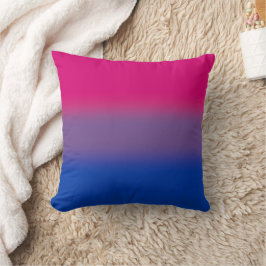 Gradient Bisexuell Pride Flagga – Färgrik Bi Flagg Kudde
