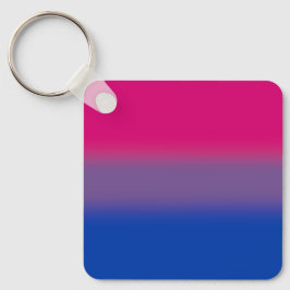 Gradient Bisexuell Pride Flagga – Färgrik Bi Flagg Nyckelring