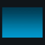 Gradient Blue - light to deep | Mood Background | Poster<br><div class="desc">A soft blue gradient from light to deep creates a calm, modern atmosphere. Perfect as a minimal design on its own or as a fully customizable background for invitations, cards, posters and more. Use it as a subtle base for your ideas, photos or personal messages – versatile, timeless and easy...</div>