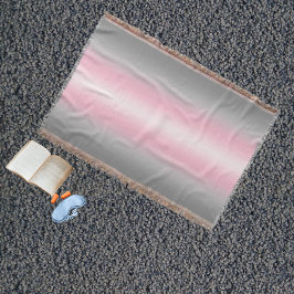 Gradient Demigirl Pride Flagga - Demigirl Flagga Filt