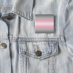 Gradient Demigirl Pride Flagga – Demigirl Flagga Knapp