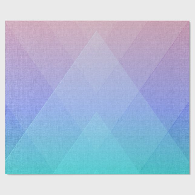 GRADIENT FÄRGTEXTURED MÖNSTER PRESENTPAPPER (Platt)