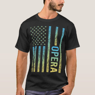 Gradient Flag Opera T Shirt