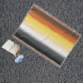 Gradient Gay Björn Pride Flagga - Färgrik Björnfla Filt