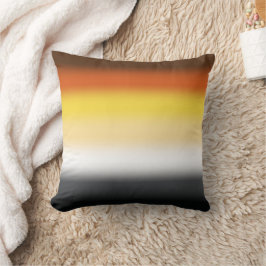 Gradient Gay Björn Pride Flagga - Färgrik Björnfla Kudde