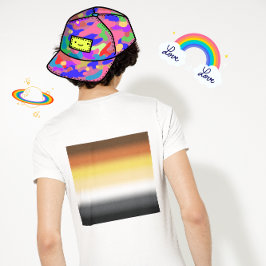 Gradient Gay Björn Pride Flagga - Färgrik Björnfla T Shirt
