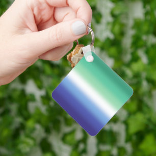 Gradient Gay MLM Pride Flagga – Färgglad MLM Flagg Nyckelring