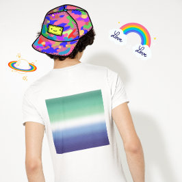 Gradient Gay MLM Pride Flagga – Färgglad MLM Flagg T Shirt