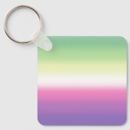 Gradient Genderfae Pride Flagga – Könsdoe Flagga  Nyckelring