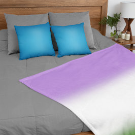 Gradient Genderqueer Pride Flagga – Genderqueer Fl Fleecefilt