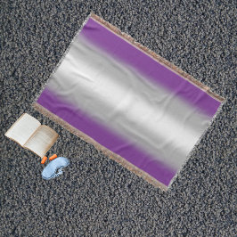 Gradient Gråsexuell Pride Flagga – Gråsexuell Flag Filt