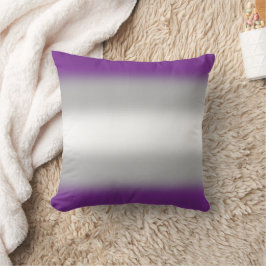 Gradient Greysexual Pride Flagga – Greysexual Flag Kudde