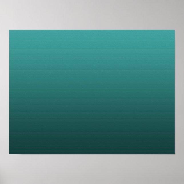 Gradient Grön - djup till ljus | Humör Bakgrund | Poster (Framsidan)